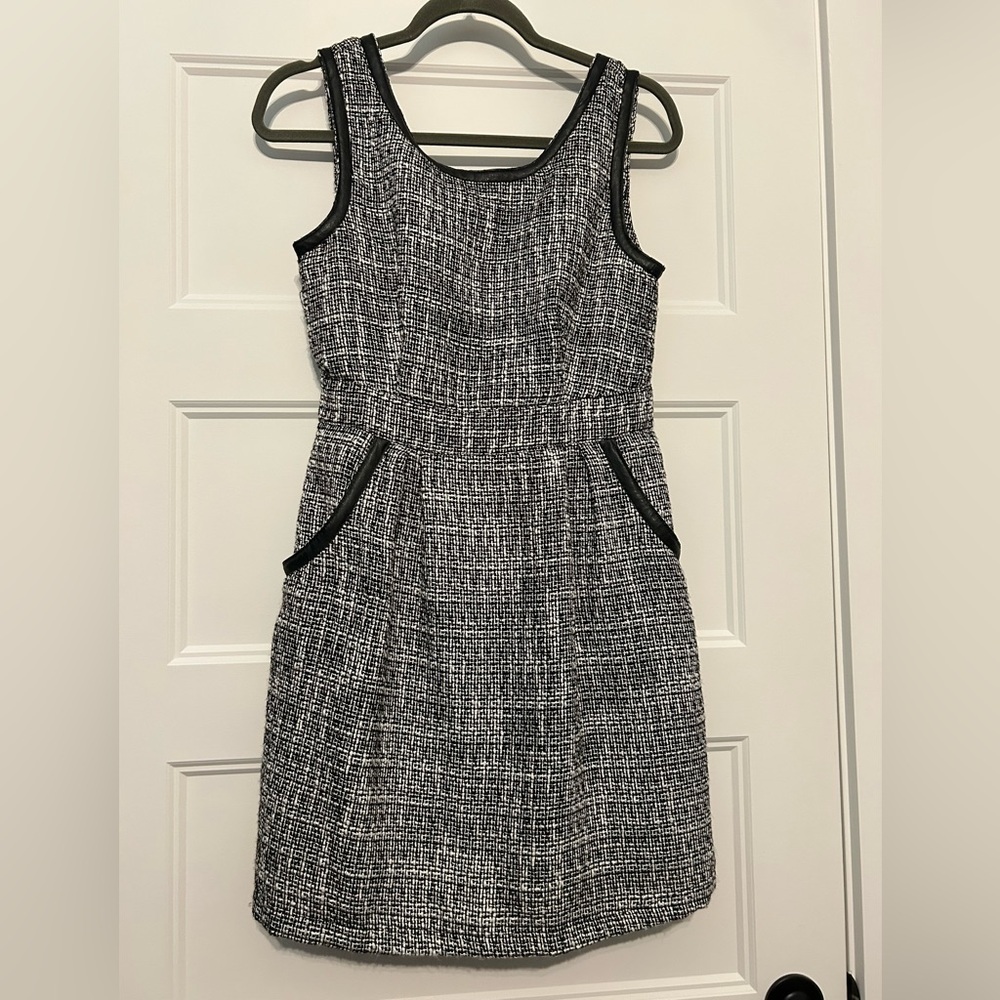 Women’s Size Large Tulle Black and White Dress